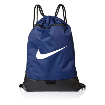 Nike Brasilia Training Gymsack Drawstring Backpack with Zipper Pocket