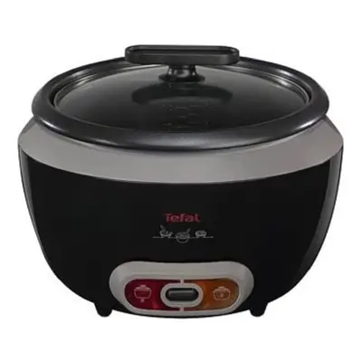 Tefal RK1568UK Cool Touch Rice Cooker, (20 Portions), W, 1.8 Litre, Black