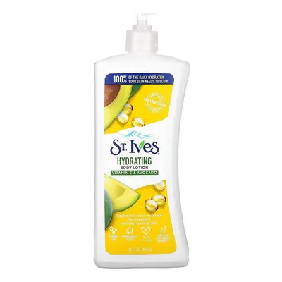 St. Ives, Hydrating Body Lotion, Vitamin E & Avocado