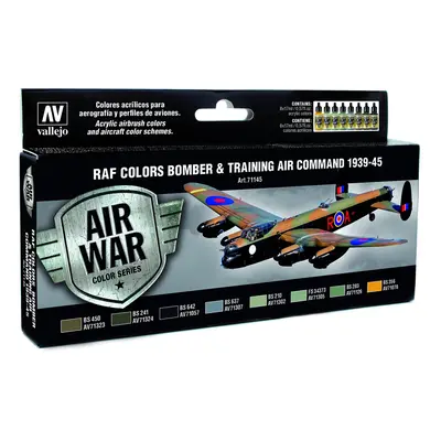 Vallejo RAF Colors Bomber & Training Command Model Paint Kit