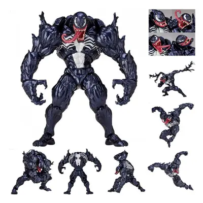 Marvel Spider-Man Venom Revoltech Series PVC Action Figure Model Toys Collection