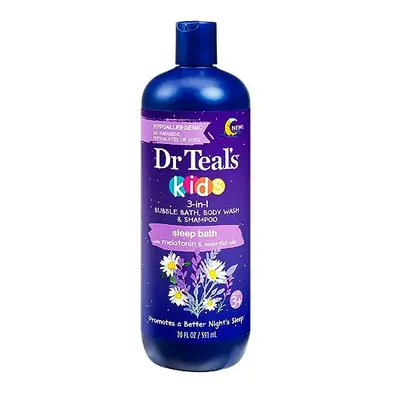 Dr Teal`s Kids 3-in-1 Bubble Bath, Body Wash & Shampoo Sleep Bath (1)