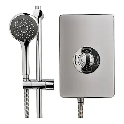 Triton ASP08BRSTL Aspirante Electric Shower, Brushed Steel