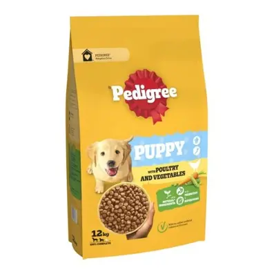 Pedigree Puppy Medium Dog Complete Dry Poultry and Rice 12kg