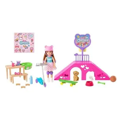 Barbie Chelsea Doll and Skatepark Playset