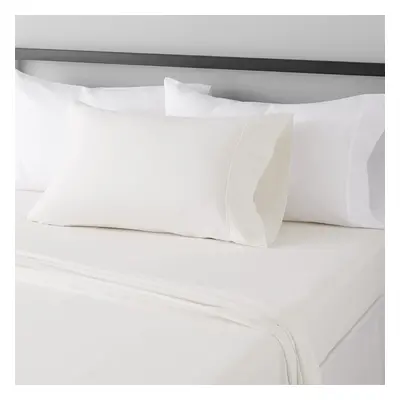 Amazon Basics Lightweight Super Soft Easy Care Microfiber 3-Piece Bed Sheet Set with 14-Inch Dee