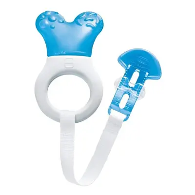 MAM Mini Cooler & Clip, Cooling Component Comforts Teething Babies, Sensitive Gums Massaged by B