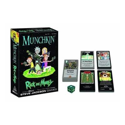 USAopoly USOMU085434 Munchkin: Rick and Morty, Mixed Colours