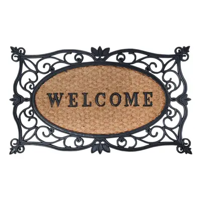 Esschert Design Doormat Welcome 75x45cm Rubber Entryway Floor Outdoor RB107