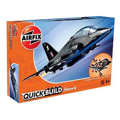 Airfix QUICKBUILD BAE Hawk Aircraft Model Kit - Construction Toys for 6+ Year Old Boys - Airplan