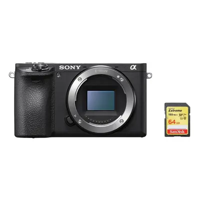 SONY A6500 Body Black + SanDisk Extreme 64G SD card