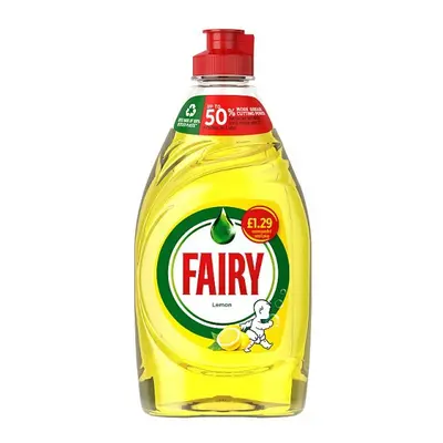 Fairy Lemon Washing Up Liquid with LiftAction PMP 320ML (Case of 10, x 320ml)