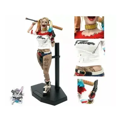 DC Crazy Toys Suicide Squad Harley Quinn 12" Figure Display Real Clothes Model