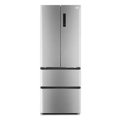 Beko GN14790PX 70cm Frost Free American Fridge Freezer Brushed Steel E Rated