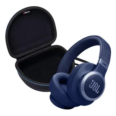 JBL Live 770NC Noise Cancelling Headphones (Blue)