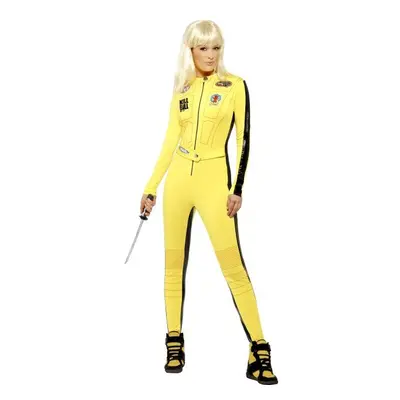 Smiffy's Women's Kill Bill Costume,jumpsuit & Sword, The Bride Costume, Size: - kill bill costum