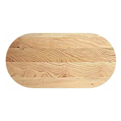 (natural, x x cm) vidaXL Table Top Replacement Board DIY Dining Table Top Solid Wood Oak Oval