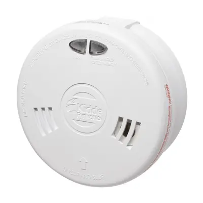 Kidde Slick 2SFW Optical Smoke Alarm - Mains Powered With Wireless Capability