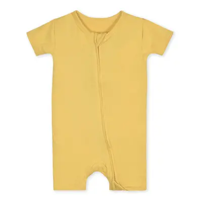 Gerber Unisex Baby Buttery Soft Short Sleeve Romper with Viscose Made