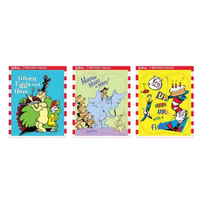 Dr Seuss Preschool Puzzles 3pk