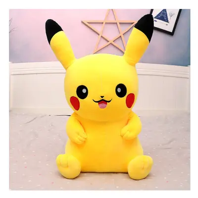 (Large style, 60cm) 80cm Anime POKEMON Pikachu Large Stuffed Dolls Soft Plush Animal Toy Christm