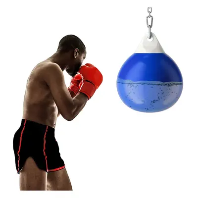 18 Inch Water Punching Bag kg Water Heavy Bag Filled Gym-Blue