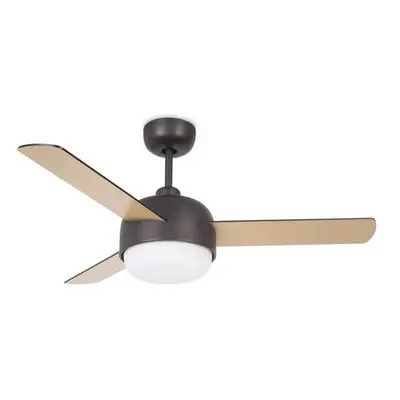 Leds-C4 Klar Light Copper Ceiling Fan Brown, E27