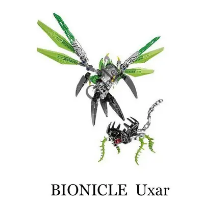 (609-1, No Box) Bionicle Uxar, Terak, Ikir, Akida and Ketar Creature of Jungle, Earth