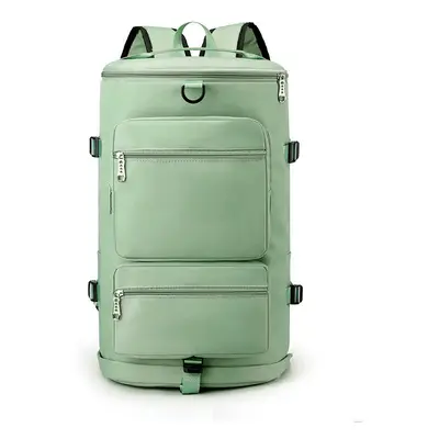 (green) Use More Casual Travel Packs Men And Women, Large Capacity, Dry And Wet, Separated Fitne