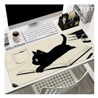 (4, 1000x500x4mm) Mouse Pads Cute Cat Computer Mousepad Company Desk Pad 100x50cm Large Kawaii M