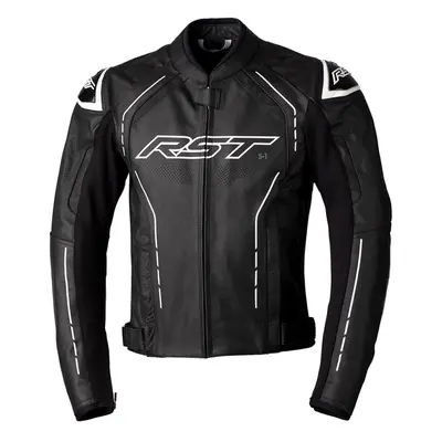 (42) RST S1 CE Leather Jacket Black / Black / White