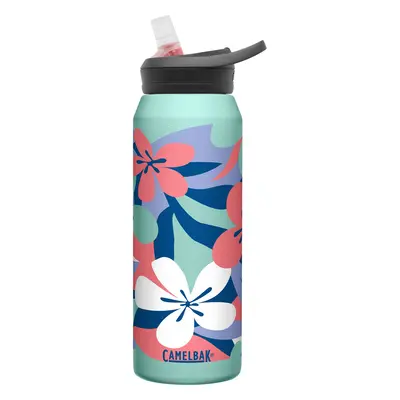 CamelBak Eddy+ Water Bottle with Straw oz - Insulated Stainless Steel, Infinite Jungle