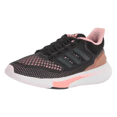 adidas Women's EQ21 Running Shoe Core Black/Grey Six/Wonder Mauve