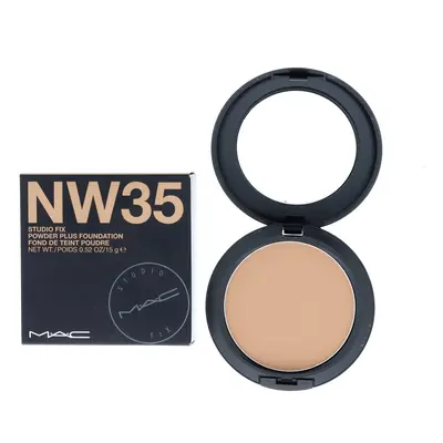 MAC Studio Fix Powder Plus Foundation 15g NW35 0.52 Fl Oz