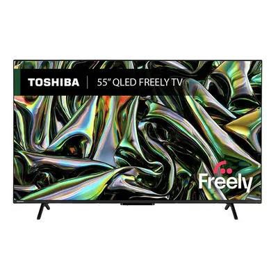 Toshiba Inch 55QV2F63DB Smart UHD HDR QLED Freely TV