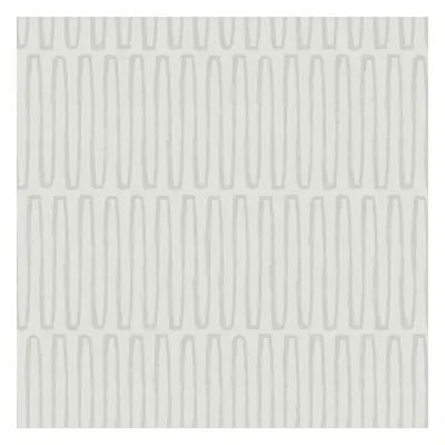 (Grey) Lars Retro Wave Vinyl Wallpaper Fine Decor