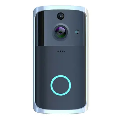 (Black ) Wireless WiFi Video Doorbell Camera Recording Audio Intercom Smart Home Security