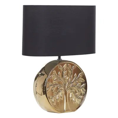 Table Lamp KHERLEN Ceramic Gold