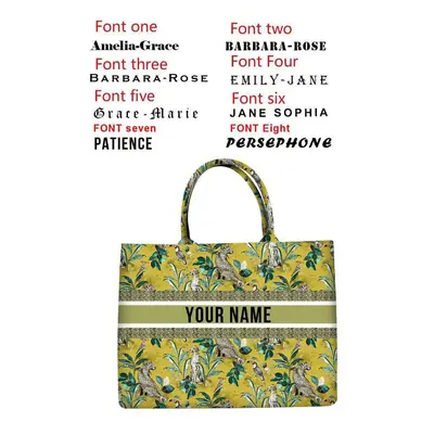 (31 Printed handbag, 42X32X10CM) Handbag lady Personalized Fashion Printing Large Capacity Canva