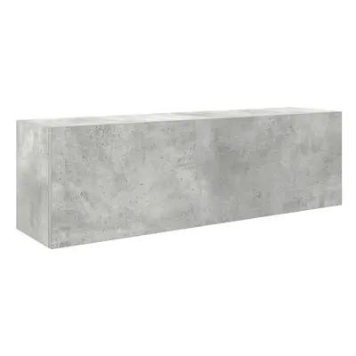 (concrete grey, x x cm) vidaXL Bathroom Wall Cabinet Hanging Wall Storage Cupboard Engineered Wo