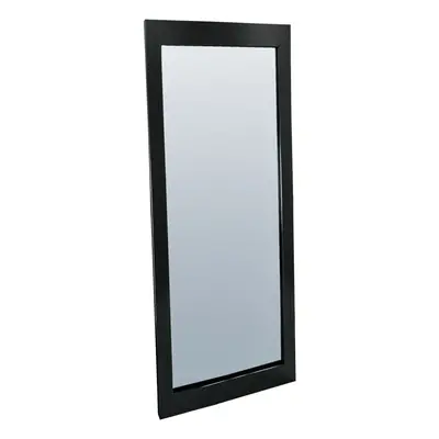 (Black, Large) Full Length Mirror Long Wall Mounted Bathroom Bedroom Hall Living Dressing Room