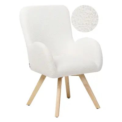 Armchair BJARN Boucle White