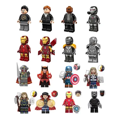 (Style A) Marvel Superheroes Minifigures Toys Fit Lego