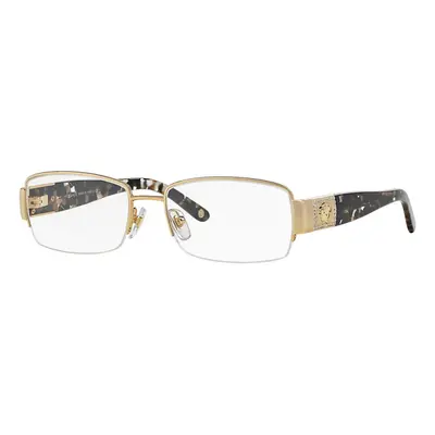 Versace VE 1175B Eyeglasses w/Gold Frame and Non- mm Diameter Lense