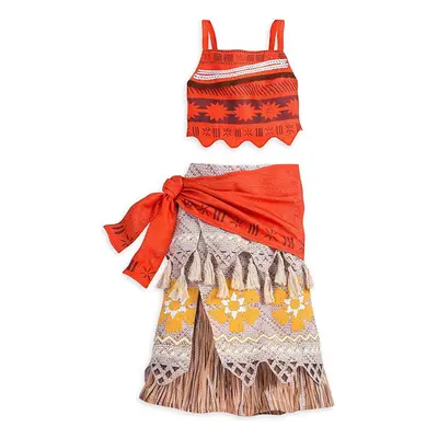 Disney Store Moana Costume For Kids, Pc. Set, Polynesian Inspired