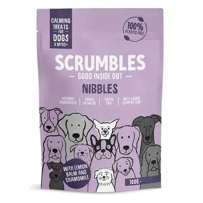 Scrumbles Nibbles, 100% Natural Calming Dog Treats, Grain Free Turkey Training Treats, Multipack