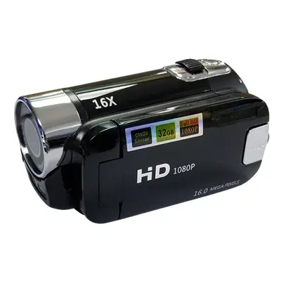 (Black) HD 1080p Digital Video Camera Camcorder 32GB 16x Zoom Dv Camcorder