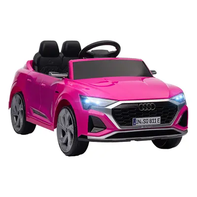 AIYAPLAY Audi Q8 e-tron Sportback Licensed Kids Electric Car w/ Remote - Pink