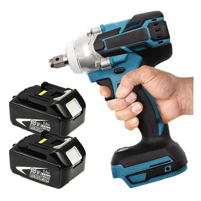 3IN1 Impact Wrench Driver 1/2"420Nm+2Battery-Makita Battery Compatible