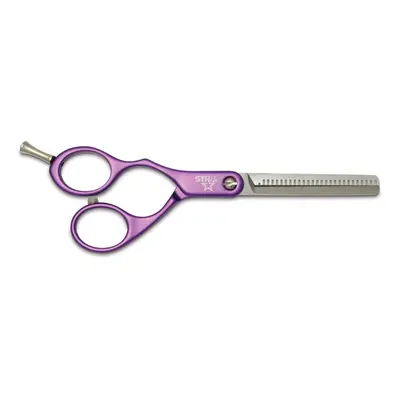 Jaguar Hairdressing Scissors 5.5" Barber Purple Leftie Stainless Steel Trimmer